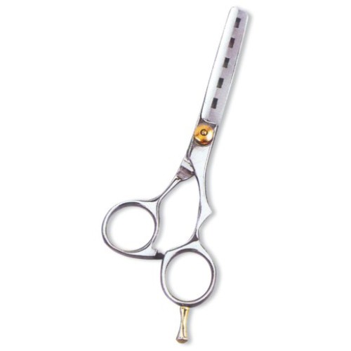 Professional Thinning Scissor. One Blade Teeth and One Blade Razor. Mirror Finish.