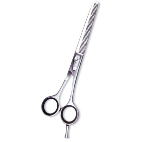 Professional Thinning Scissor. One Blade Teeth and One Blade Razor. Mirror Finish.