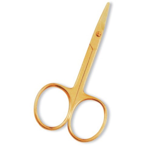 Nail Scissor. Full Gold.
