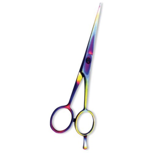 Professional Hair Cutting Scissor with razor edge. Multicolor Coating