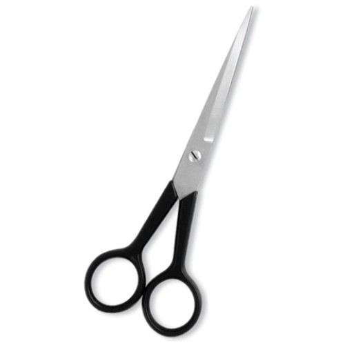 Hair Cutting Scissor. Plastic handle Satin Finish.